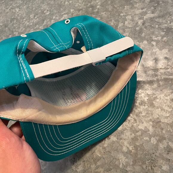 Vintage I Love Lucy A Tribute Universal Studios Hat Teal Blue Lucille Ball Retro - Picture 8 of 9